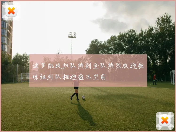 波罗凯旋归队热刺全队热烈欢迎教练组列队相迎盛况空前